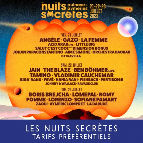 2023 FESTIVAL NUITS SECRETES